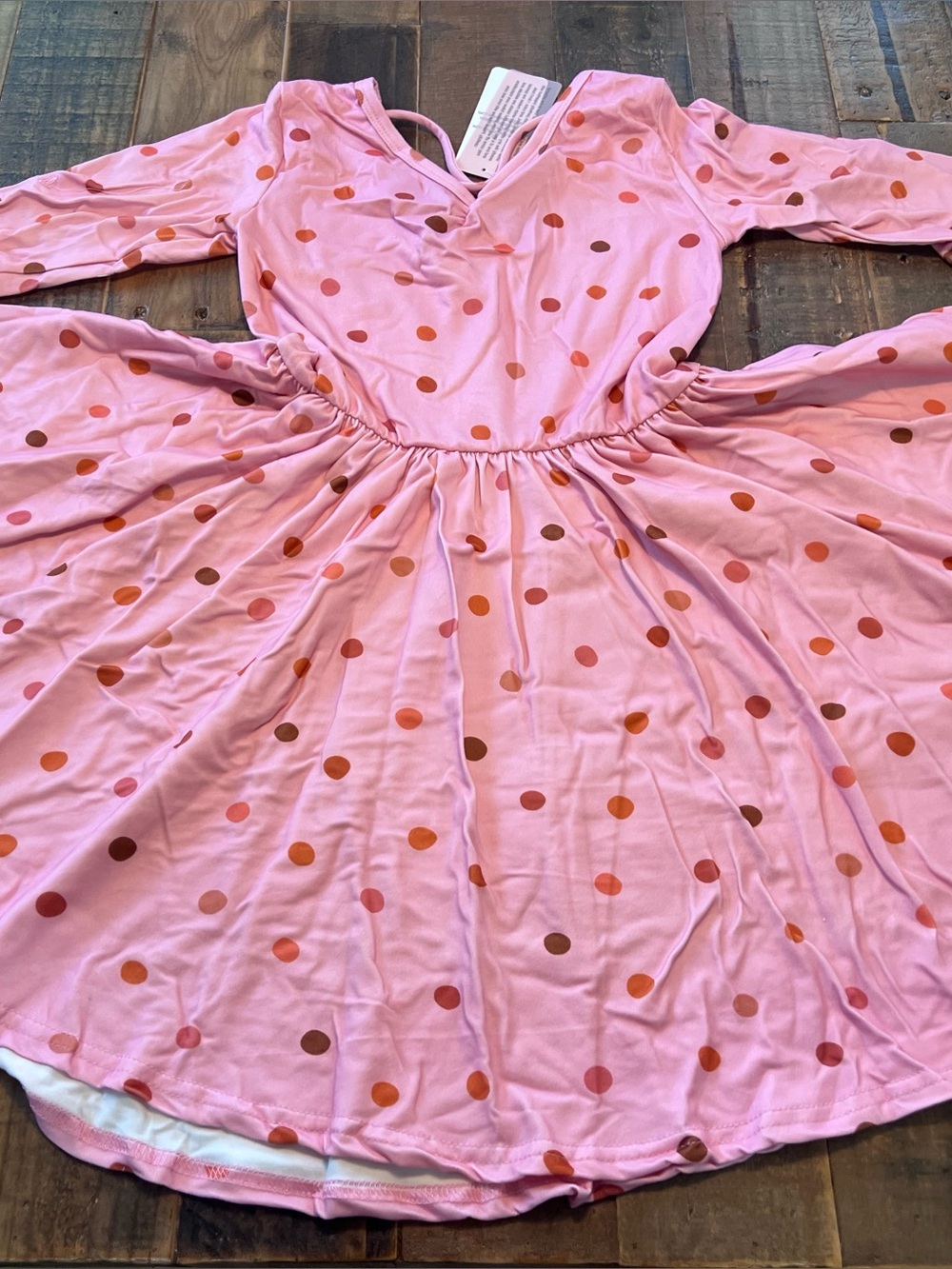 Dot Dot Smile size 7 girls polka dot Ballerina twirl dress new